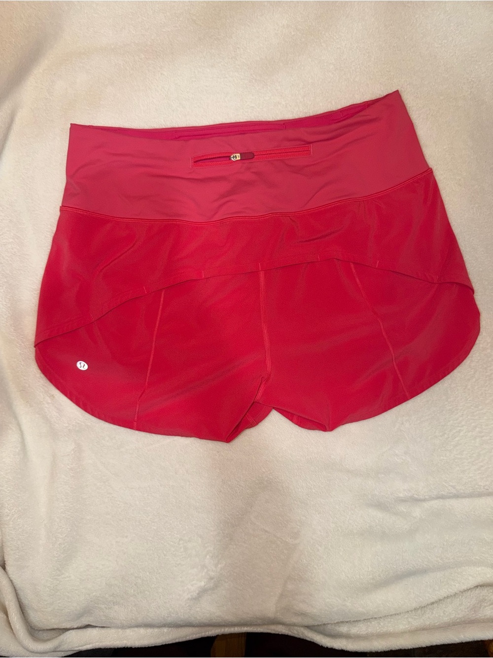 Lululemon Speed Up Shorts Size 8 Bright Pink Running